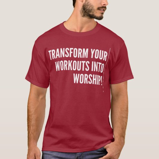 Transformieren des Workouts-T - Shirt (Vorderseite)