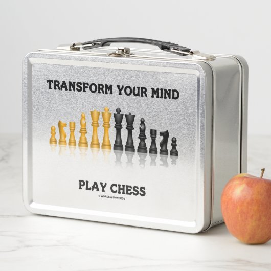 Transformieren Sie Ihre Geek-Ratschläge für Gedank Metall Brotdose (Beispiel)