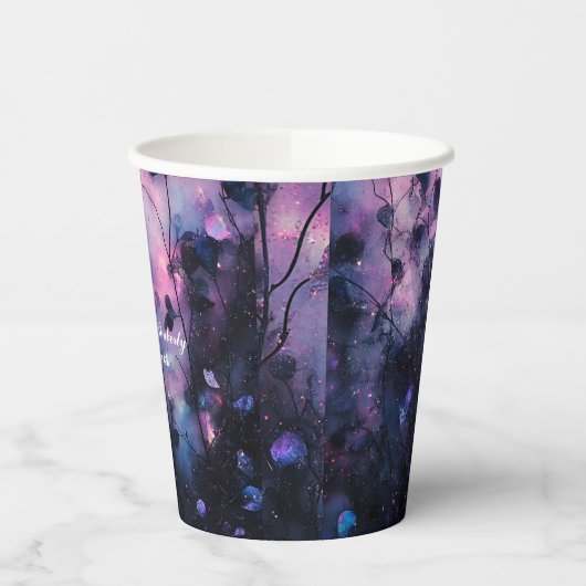 Transformieren von individuell anpassbaren Papier- Pappbecher (Links)