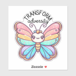 Transformieren von Widrigkeitsschmettern Aufkleber