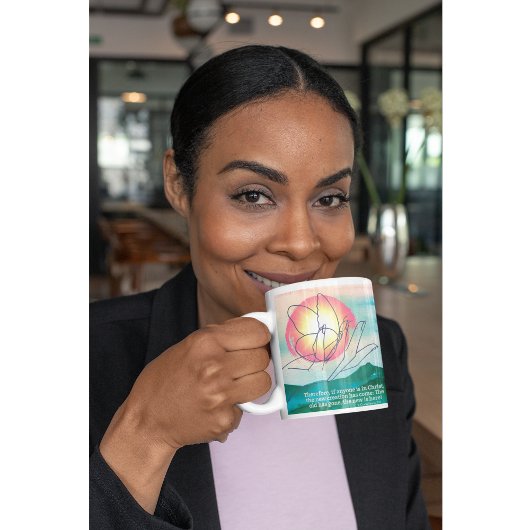 Transformiert von Grace The New Creation Christlic Kaffeetasse