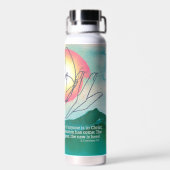 Transformiert von Grace The New Creation Christlic Trinkflasche (Rückseite)