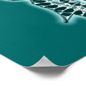 Transformiert werden - Römer 12:2 Poster (Ecke)