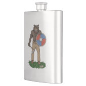 Transformierte Viking Berserker oder Werebear Flachmann (Links)