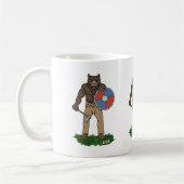 Transformierte Viking Berserker oder Werebear Kaffeetasse (Links)