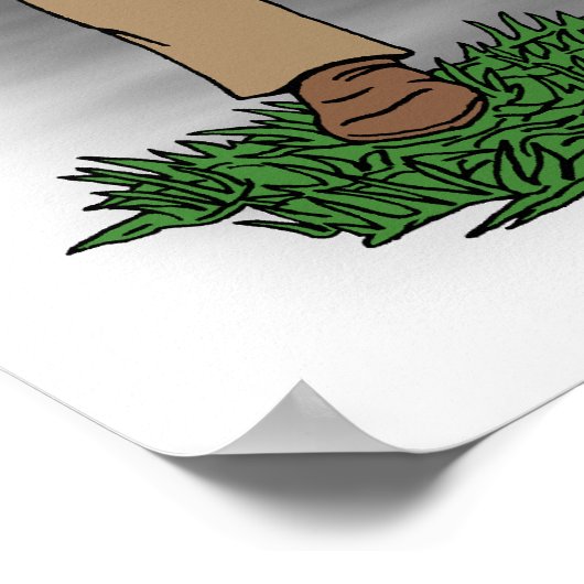 Transformierte Viking Berserker oder Werebear Poster (Ecke)