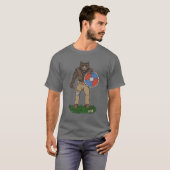 Transformierte Viking Berserker oder Werebear T-Shirt (Vorne ganz)