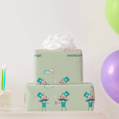 Transfusiologe Geschenkpapier