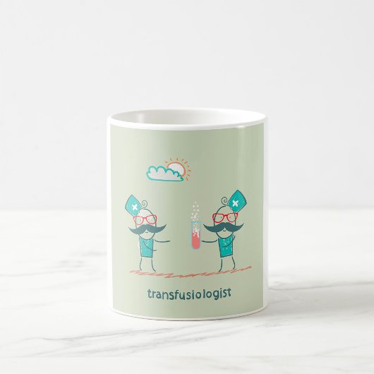 Transfusionsmediziner Kaffeetasse