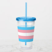 Transgender Acryltrinkbecher (Rechts)