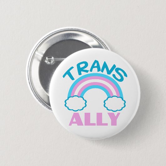 Transgender Ally Button (Vorne & Hinten)
