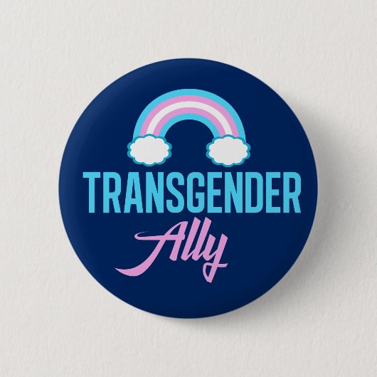 Transgender Ally Button (Vorderseite)