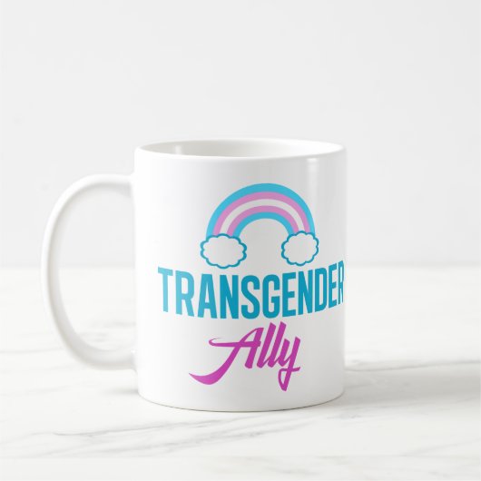 Transgender Ally Kaffeetasse (Links)