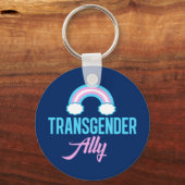 Transgender Ally Schlüsselanhänger (Vorderseite)