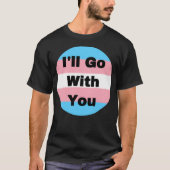 Transgender-Allyship-Farbe T-Shirt (Vorderseite)