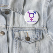 Transgender-Atheistenknopf Button (Beispiel)