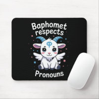 Transgender Baphomet respektiert Pronouns Trans Pr