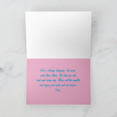 Transgender Birthday, 5" x 7" Faltkarte für den Ge Karte (Innenseite)