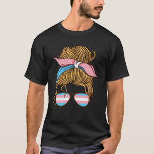 Transgender Bisexuelle Frauen Transsexuelle Flag T T-Shirt