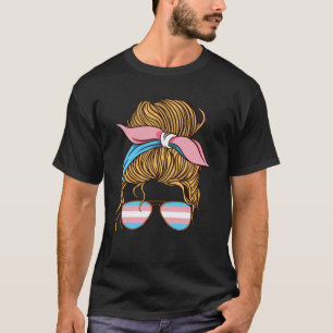 Transgender Bisexuelle Frauen Transsexuelle Flag T T-Shirt