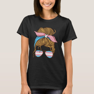 Transgender Bisexuelle Frauen Transsexuelle Flag T T-Shirt