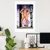 Transgender Bodybuilder Chris Tina Bruce Poster (Heimbüro)