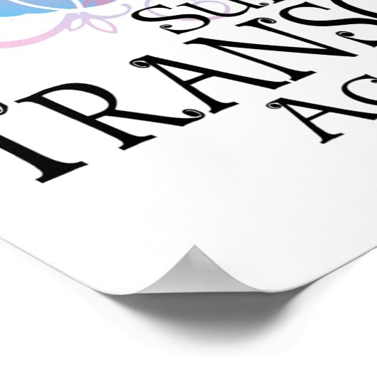 Transgender Butterfly Poster (Ecke)