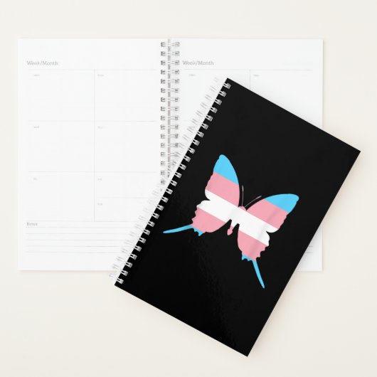Transgender Butterfly Trans Pride Flag LGBT Planer (Anzeige)