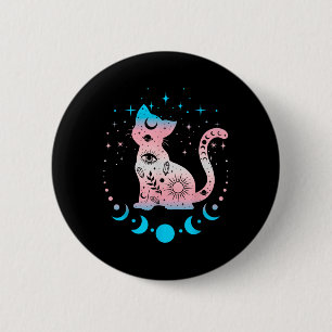 Transgender Cat Astrologie Celestial Lgbt Pride Tr Button