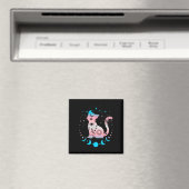 Transgender Cat Astrologie Celestial Lgbt Pride Tr Magnet (In Situ (Geschirrspüler))