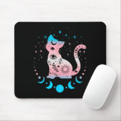 Transgender Cat Astrologie Celestial Lgbt Pride Tr Mousepad (Mit Mouse)