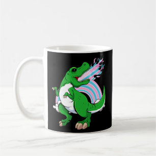 Transgender Dinosaurier LGBT Q Cool T Rex Trans Kaffeetasse
