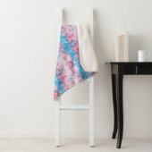 Transgender Dragon Damask - Farbe des Trans-Strich Sherpadecke (Beispiel)