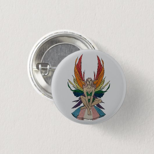 Transgender Faerie Button (Vorne & Hinten)