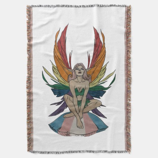 Transgender Faerie Decke (Vorderseite Vertikal)