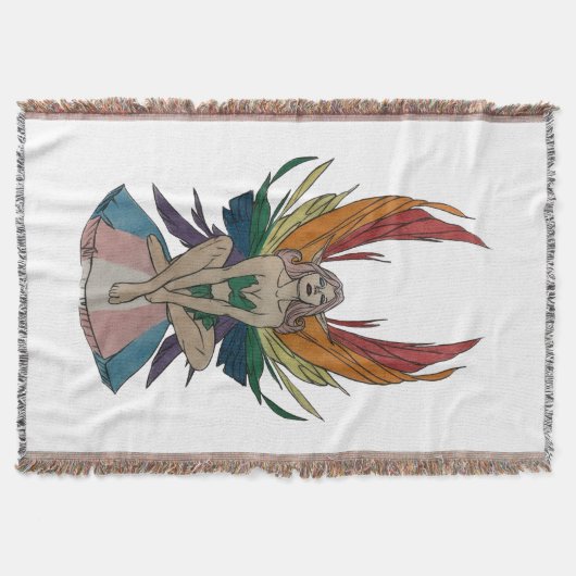 Transgender Faerie Decke (Vorderseite)