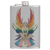 Transgender Faerie Flachmann (Vorderseite)