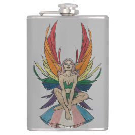Transgender Faerie  Flachmann
