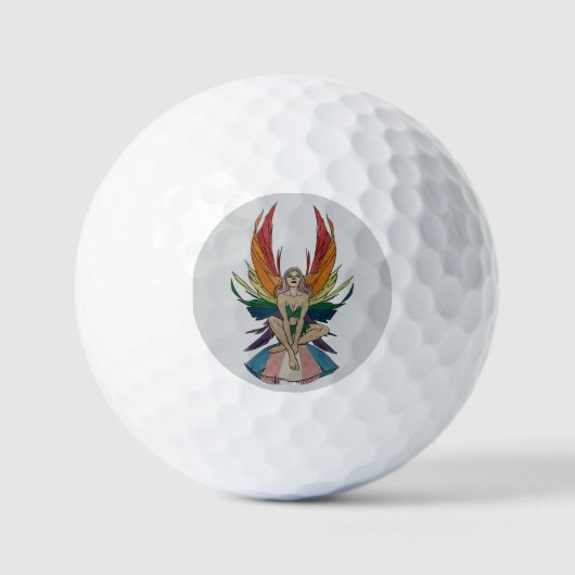 Transgender Faerie Golfball (Vorderseite)
