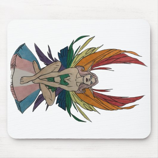 Transgender Faerie Mousepad (Vorne)