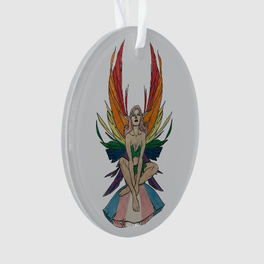 Transgender Faerie Ornament (Vorderseite)