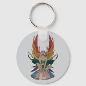 Transgender Faerie Schlüsselanhänger (Vorderseite)