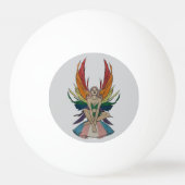 Transgender Faerie Tischtennisball (Rückseite)