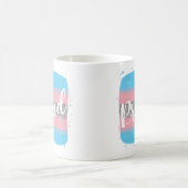 Transgender-Fahne Stolz Kaffeetasse (Mittel)