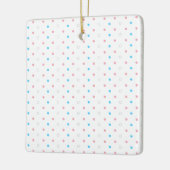 Transgender-Farbe Keramikornament (Links)