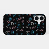 Transgender-Farben iPhone 16 Hülle (Rückseite (Horizontal))
