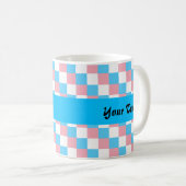 Transgender-Farben Kaffeetasse (VorderseiteRechts)