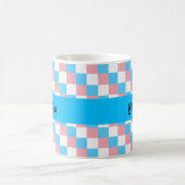 Transgender-Farben Kaffeetasse (Mittel)