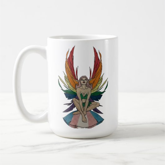 Transgender-Fe Kaffeetasse (Links)