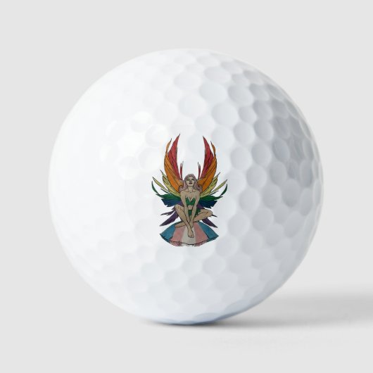 Transgender Fee Golfball (Vorderseite)